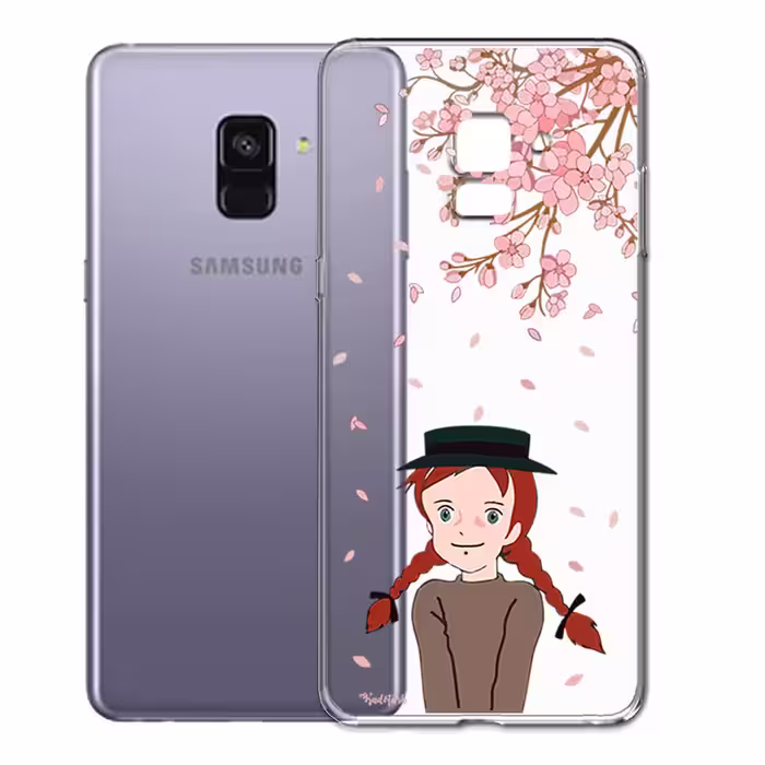 کاور طرح آن شرلی مناسب برای گوشی موبایل سامسونگ Galaxy A8 Plus