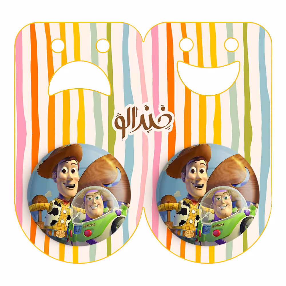 پیکسل خندالو مدل داستان اسباب بازی ها کد 1611 به همراه مگنت