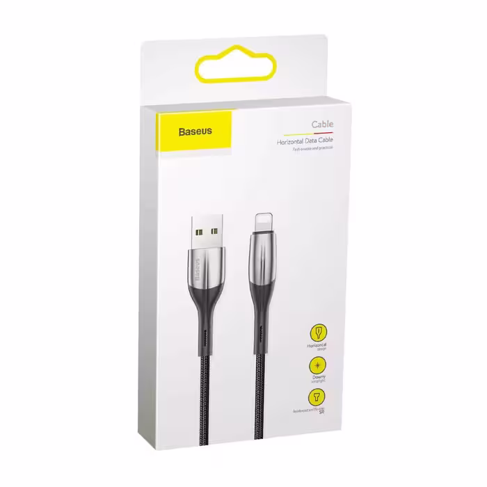 کابل تبدیل USB به لایتنینگ باسئوس مدل CALSP-D09 طول 1 متر