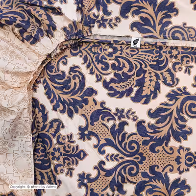 ملحفه آدنو مدل Prestige کد IR117 دونفره سایز 140x200 سانتی متر