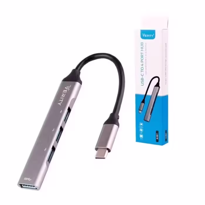 هاب 3 پورت USB-C مدل H 410 T