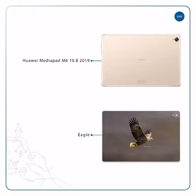 برچسب پوششی ماهوت مدل Eagle مناسب برای تبلت هوآوی Mediapad M6 10.8 2019