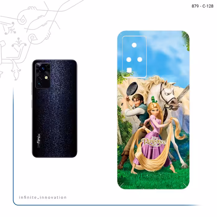 برچسب پوششی ماهوت مدل Rapunzel مناسب برای گوشی موبایل اینفینیکس Zero X