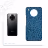 برچسب پوششی ماهوت مدل Blue-Crocodile-Leather مناسب برای گوشی موبایل آنر 50 Lite