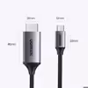 کابل تبدیل USB-C به HDMI یوگرین مدل MM142-50570 طول 1.5 متر