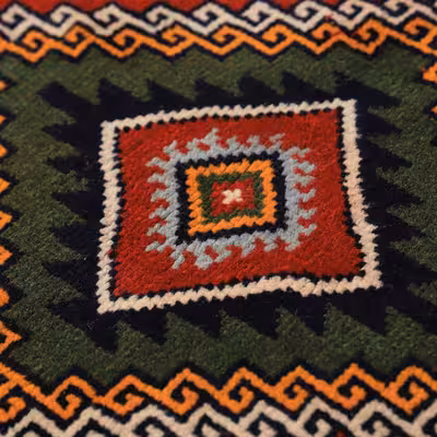 فرش دستباف دو و نیم متری مدل خراسان کد 4010832