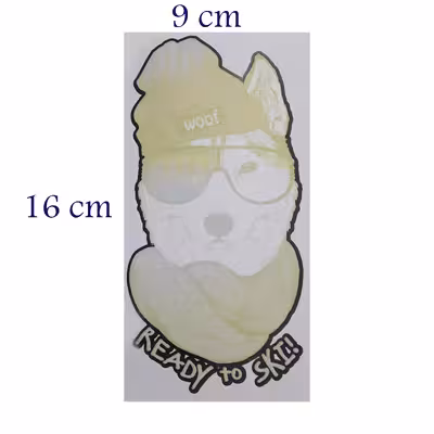 استیکر پارچه و لباس مدل SSHI -1