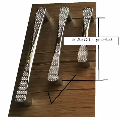 دستگیره کابینت مدل KL128 بسته 10 عددی