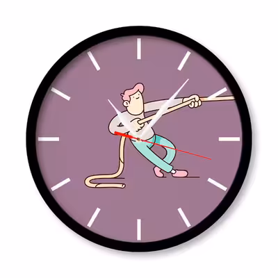 ساعت دیواری مدل روزمرگی کد 3261