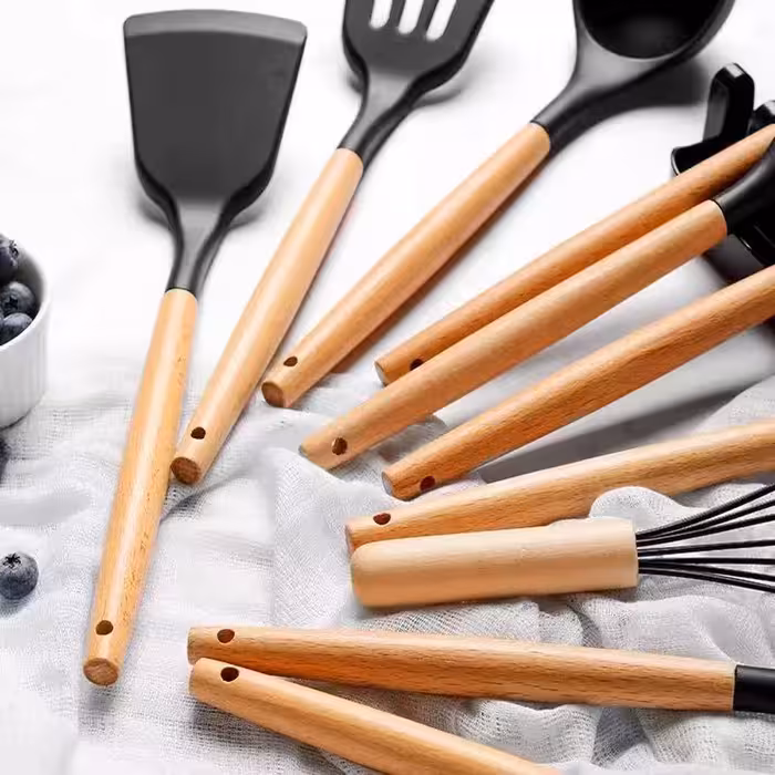 سرویس کفگیر و ملاقه 13 پارچه کیچن ست مدل UNT46