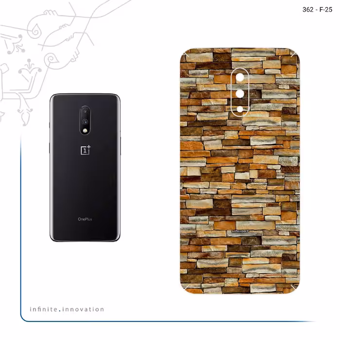 برچسب پوششی ماهوت مدل brickwall مناسب برای گوشی موبایل وان پلاس 7
