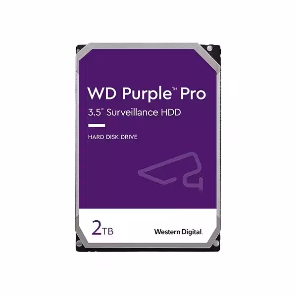 هارد اینترنال وسترن دیجیتال مدل Western Digital HDD PURPLE 2TB