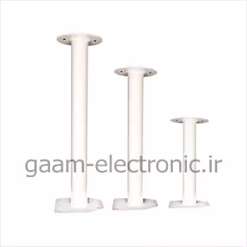 پایه دوربین مدار بسته (براکت فلزی) 30 سانتی متری سفید صاف