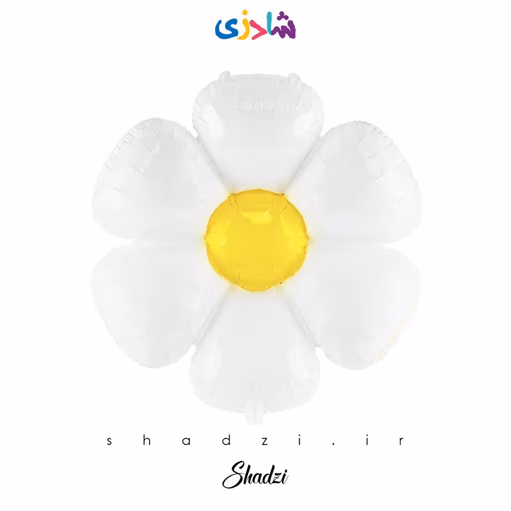 بادکنک گل بابونه بدون باد