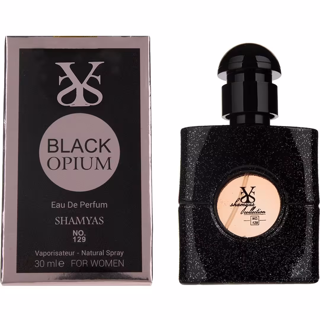 ادو پرفیوم زنانه مدل بلک اوپیوم (Black Opium) کد 129