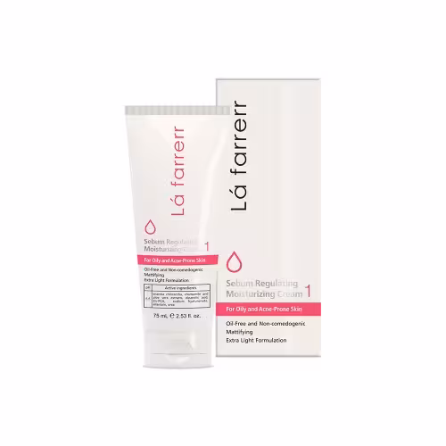 کرم کنترل چربی و آبرسان لافارر شماره 1 برای پوست های چرب و مستعد آکنه