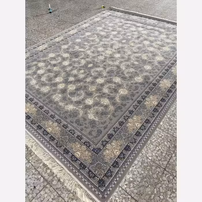 فرش ماشینی کاشان 700شانه 9متری طرح صدف فیلی(باارسال رایگان)