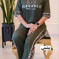 ست ترکیبی پلنگی پاپیون