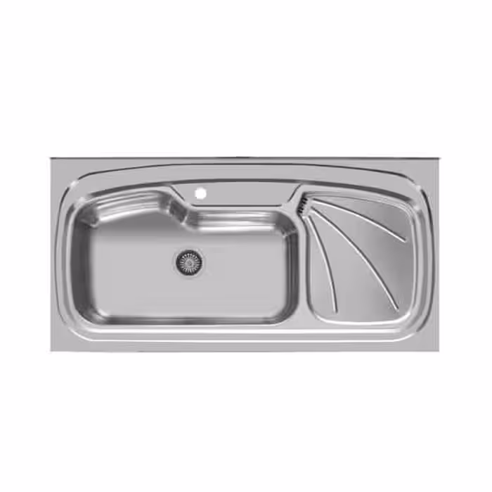 سینک ظرفشویی روکار 134 اخوان لگن چپ