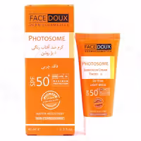 کرم ضد آفتاب رنگی فوتوزوم SPF50  فیس دوکس(بژ روشن)