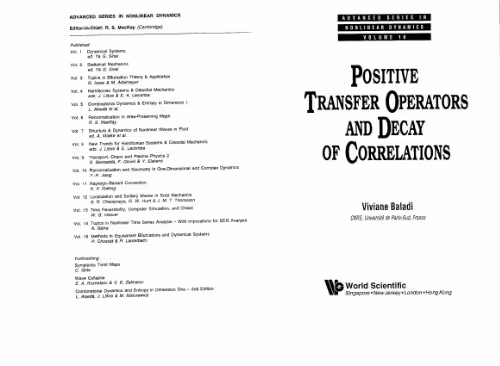 خرید و دانلود نسخه کامل کتاب Positive transfer operators and decay of correlations