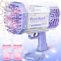 حباب ساز تفنگی Bubble Gun 69 Holes with Lights