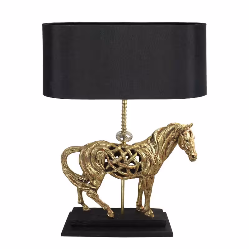 آباژور رومیزی مدل اسب