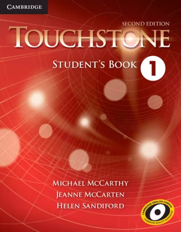 کتاب تاچ استون ویرایش دوم Touchstone 1 (کتاب دانش آموز کتاب کار و فایل صوتی)