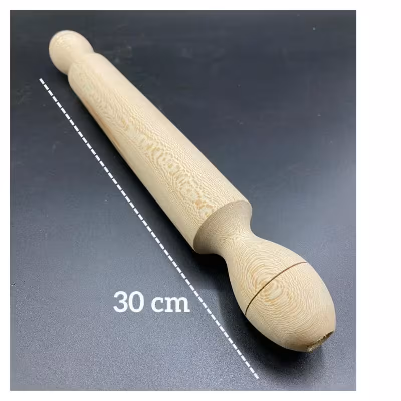 وردنه چوبی 30 سانت جنگلی