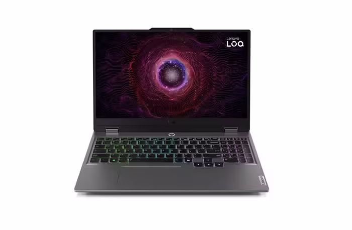لپ تاپ لنوو (Lenovo) مدل LOQ 15ARP9، پردازنده Ryzen 7 7435HS، گرافیک RTX 4050، حافظه 16GB رم و 512GB حافظه SSD