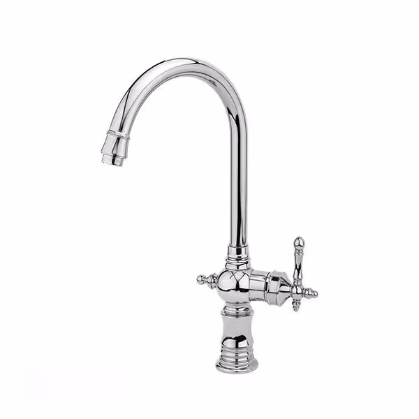 شیر ظرفشویی نگین کروم قهرمان