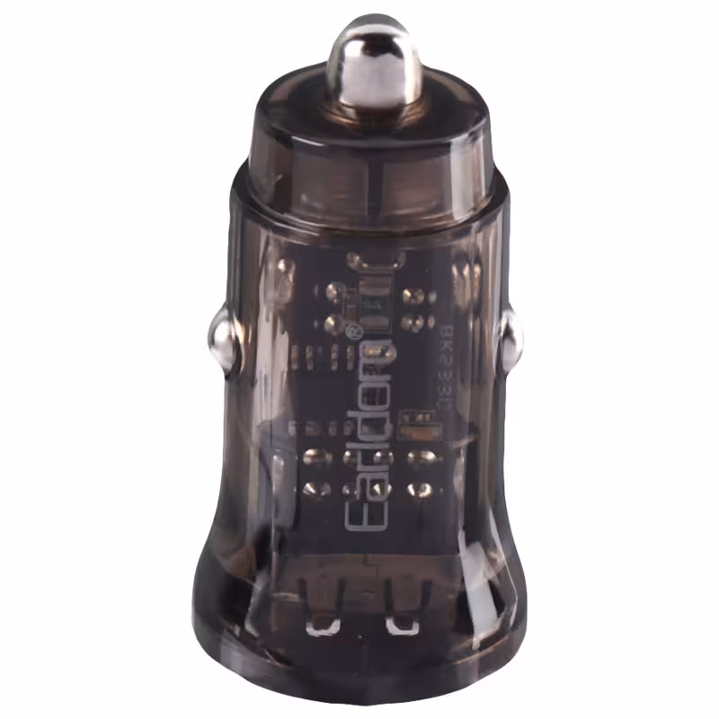 شارژر فندکی فست شارژ Earldom ES-CC24 3.4A 15W   کابل آیفونی