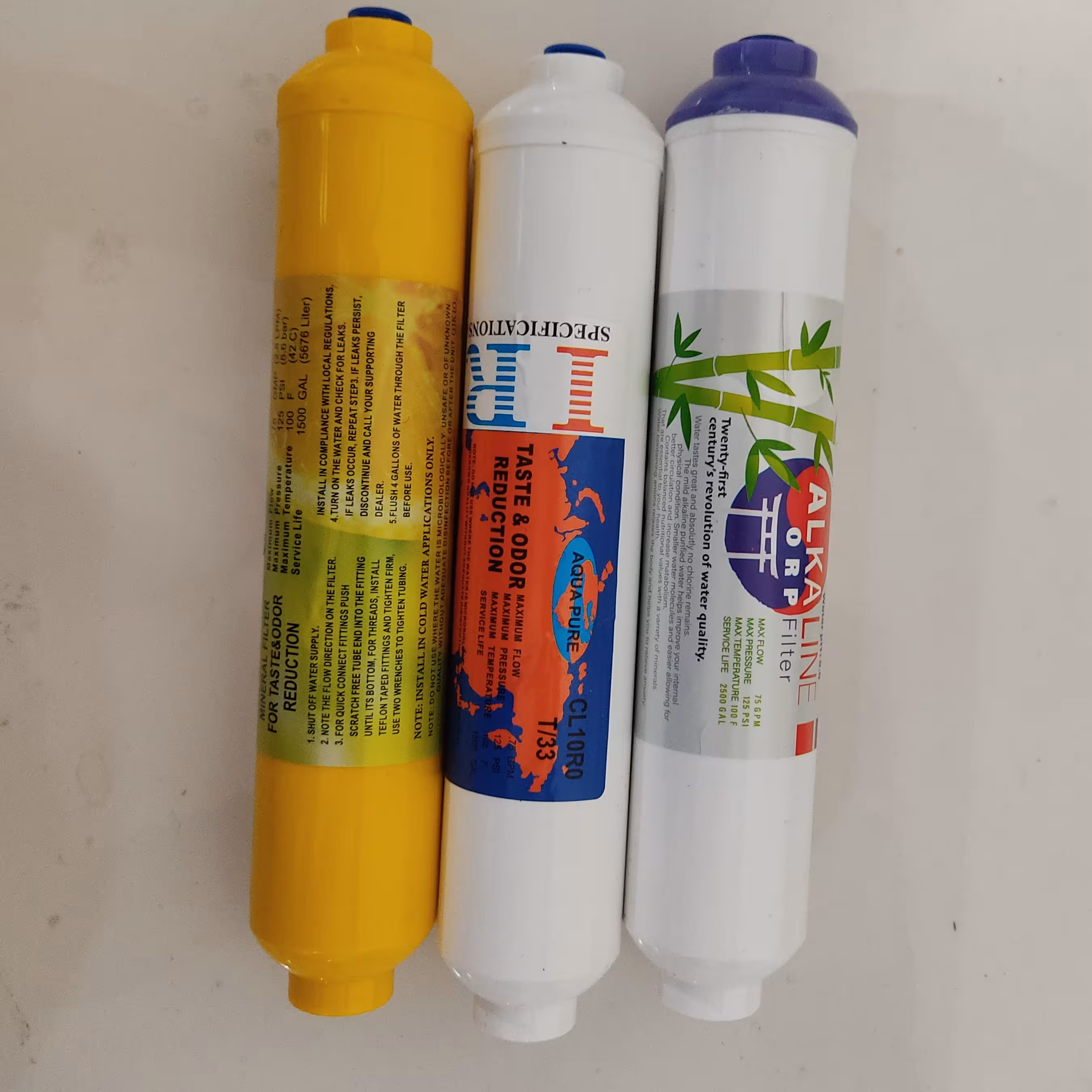 فیلتر دستگاه تصفیه کننده آب خانگی مدلORP-3S مجموعه 3 عددی