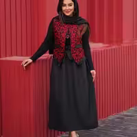 جلیقه و دامن یلدایی مدل مریم