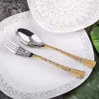 سرویس قاشق چنگال برند کریستوفر – مدل 0110G – استیل براق