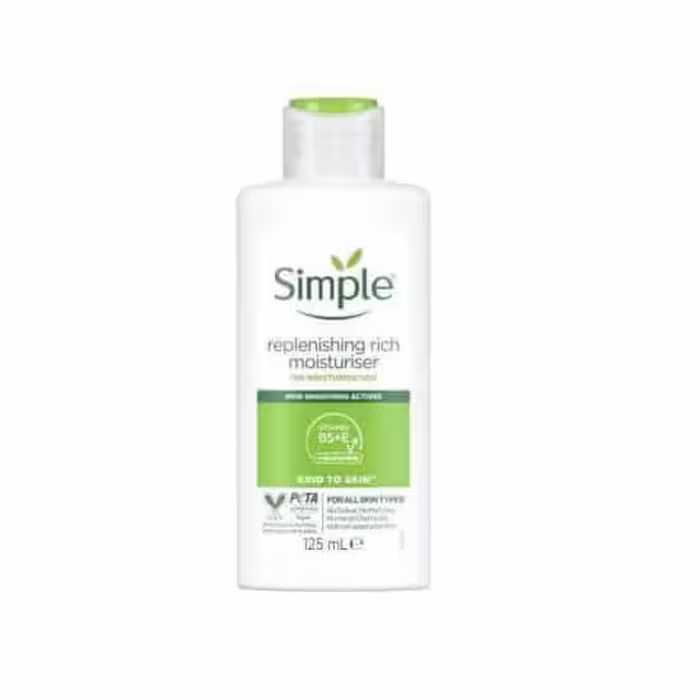 کرم مرطوب کننده ریچ سیمپل Simple حجم 125 میل