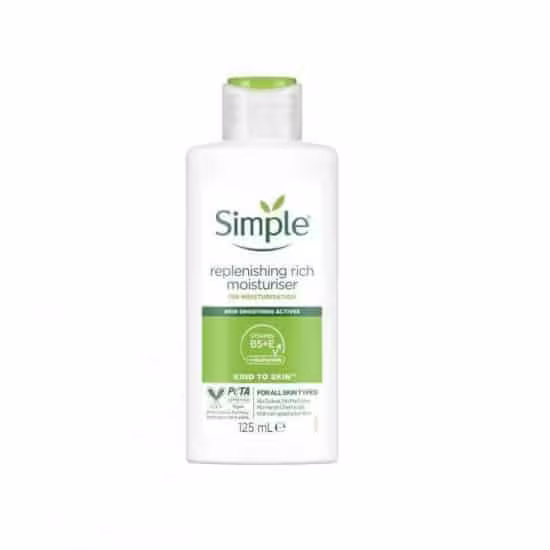 کرم مرطوب کننده ریچ سیمپل Simple حجم 125 میل