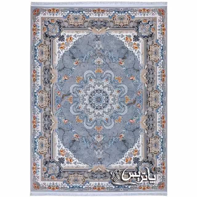 فرش پاتریس مرمریت شاد طوسی 1200 شانه
