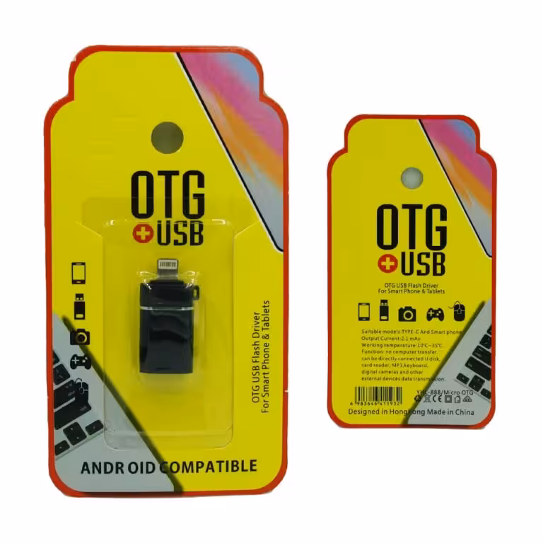 مبدل USB به لایتینینگ OTG IPHONEارسال رایگانUSB to Lightning OTG IPHONE converter