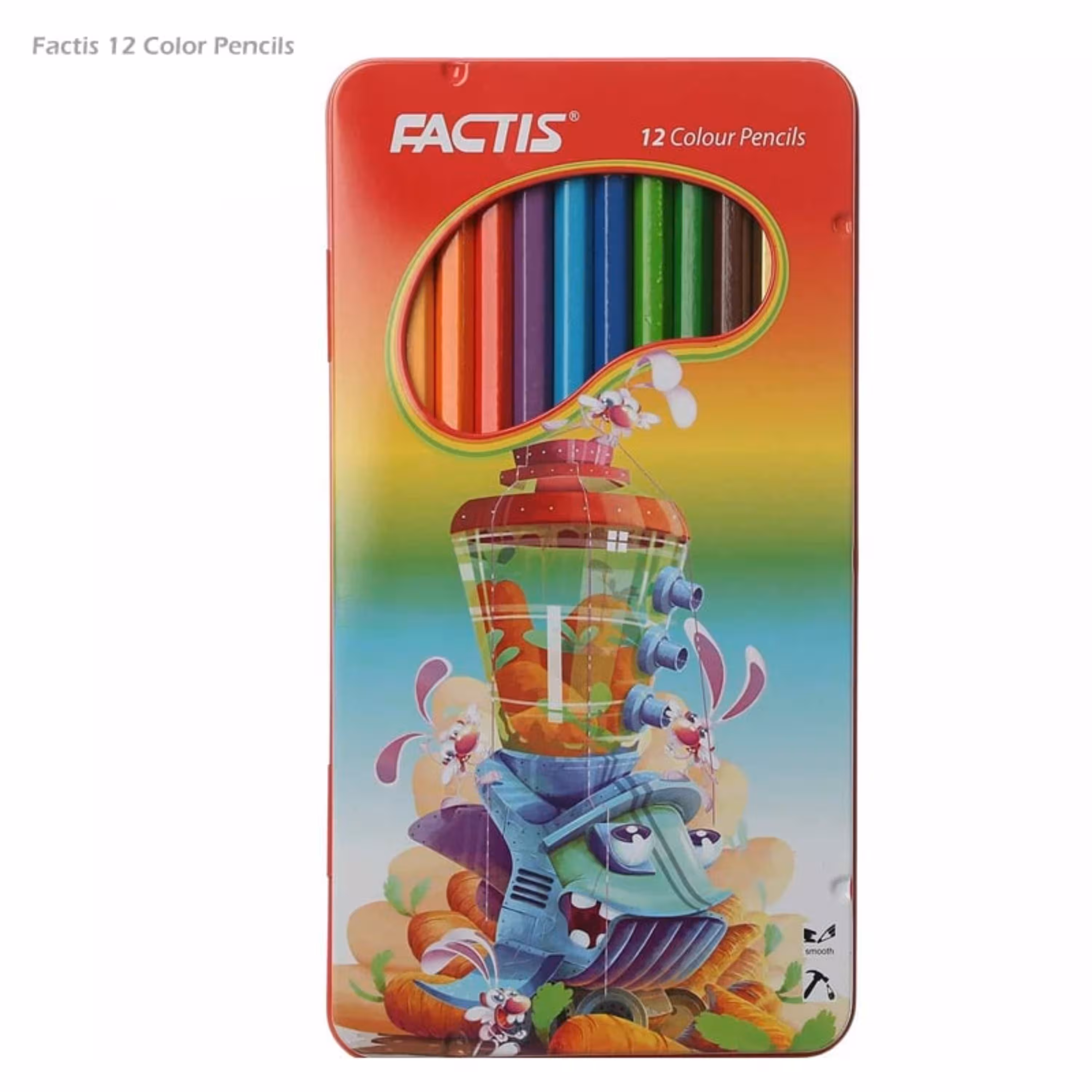 مدادرنگی رنگ جعبه فلزی فکتیس