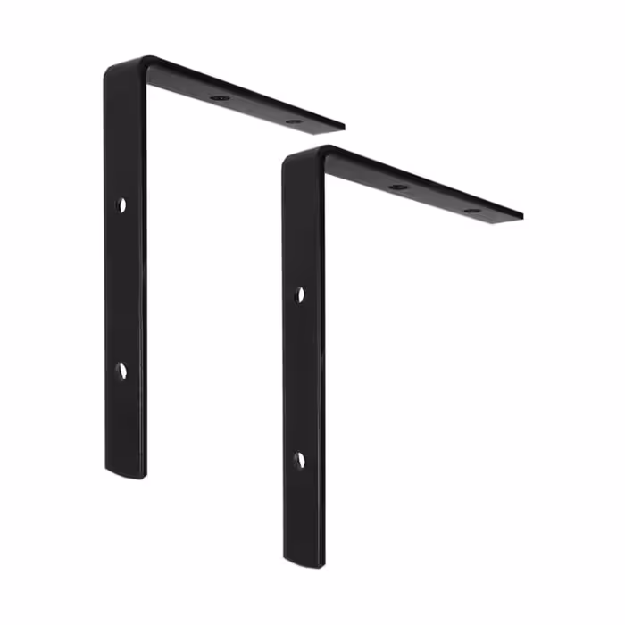 پایه نگهدارنده طبقه دیواری مدل 20x25 بسته دو عددی | کالا مکس