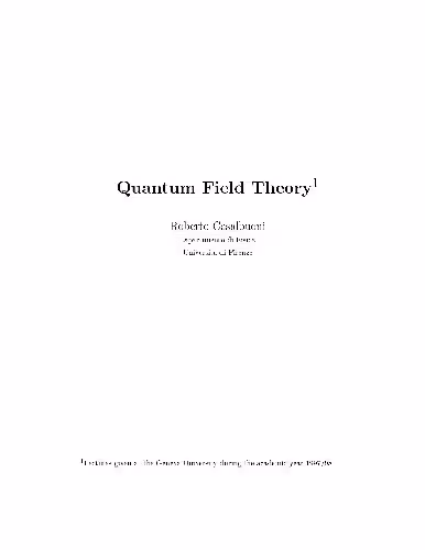 خرید و دانلود نسخه کامل کتاب Lectures on quantum field theory