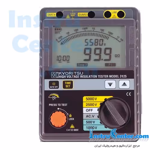 تستر عایق/میگر دیجیتال 5KV ساخت کمپانی کیوریتسو ژاپن مدل 3125