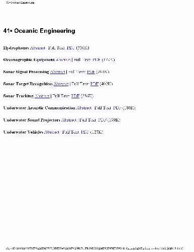 خرید و دانلود نسخه کامل کتاب 41.Oceanic Engineering