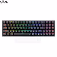 کیبورد گیمینگ سیمی مکانیکال RGB ردراگون مدل Pollux K628