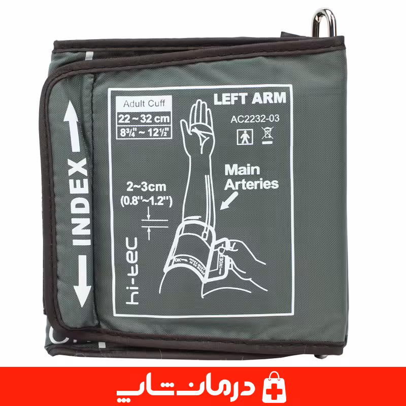 کاف فشارسنج دیجیتال هایتک hitec سایز 22-32 سانت