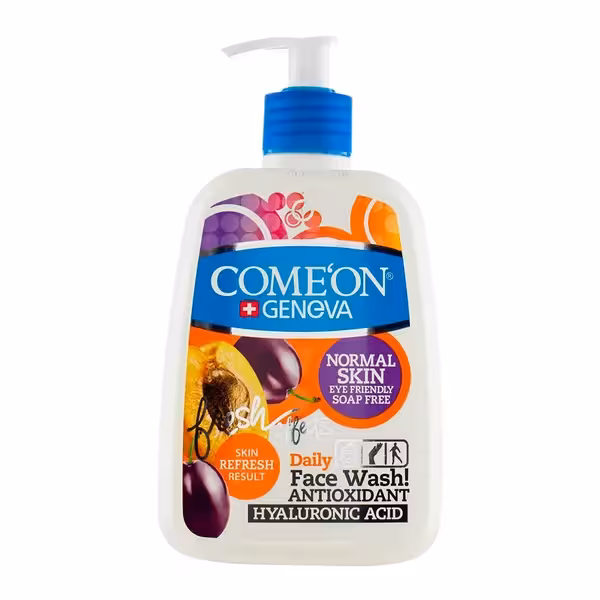 ژل شست و شوی صورت پوست نرمال کامان 500 میلیلیتر Comeon