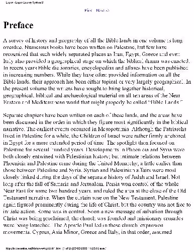 خرید و دانلود نسخه کامل کتاب Historical Geography of Bible Lands