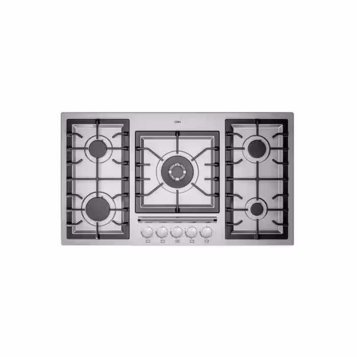 اجاق گاز استیل 5 شعله (multi step) کن مدل 518S