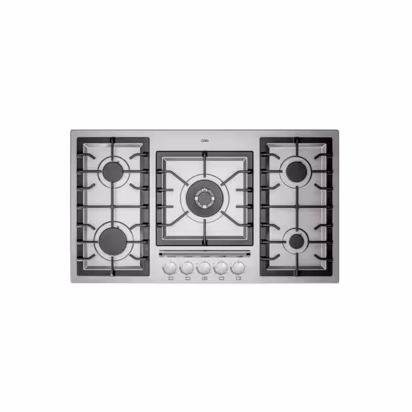 اجاق گاز استیل 5 شعله (multi step) کن مدل 518S